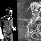 Les contes de grasse lune, spectacle interdisciplinaire par Hugo Blouin, 2008.